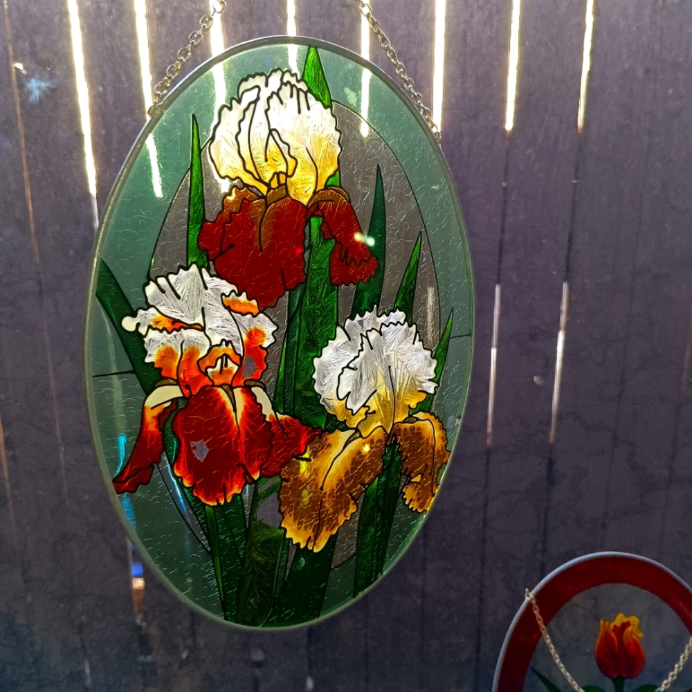 Stained glass decorative
